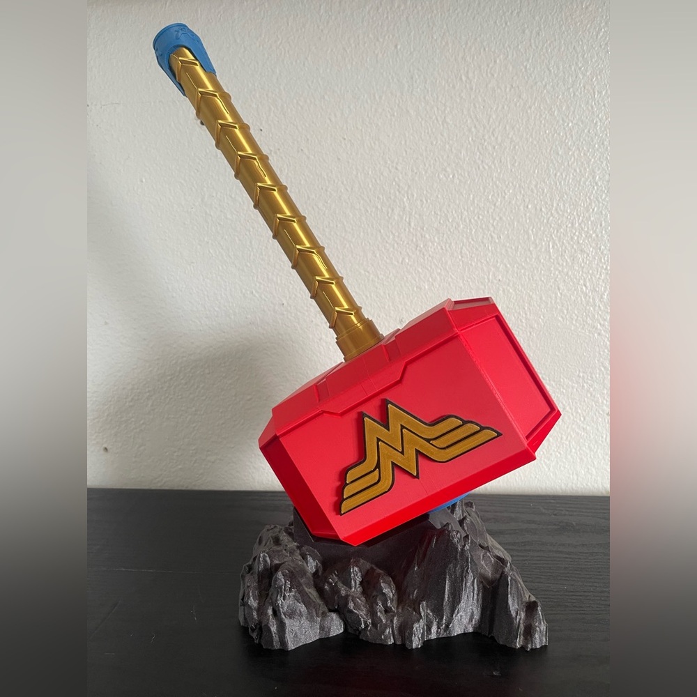 Wonder Woman Thor hammer custom made